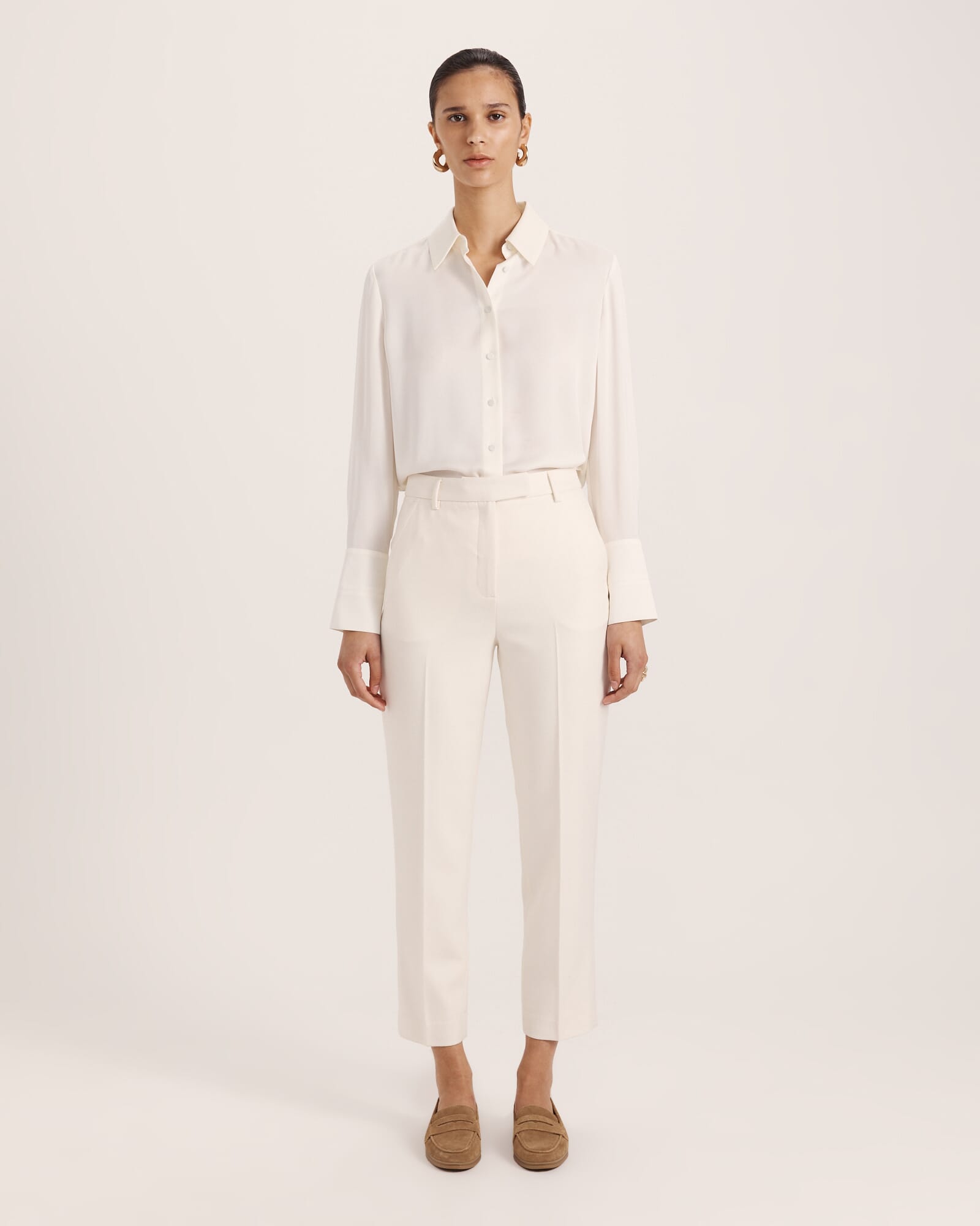 Prudence Wool Slim Leg Pant