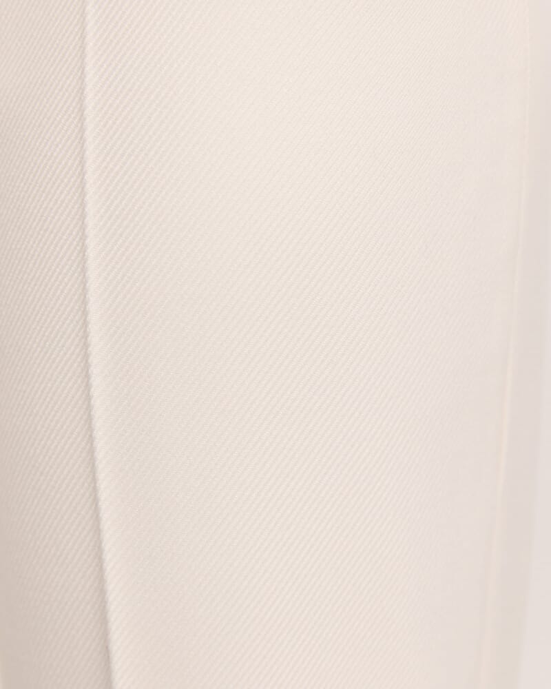 Prudence Wool Slim Leg Pant in MILK