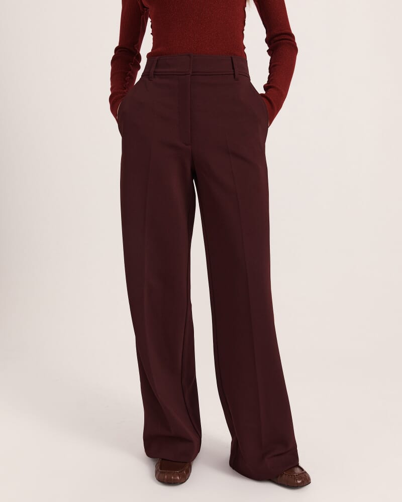 Anais Stripe Pant in MULBERRY