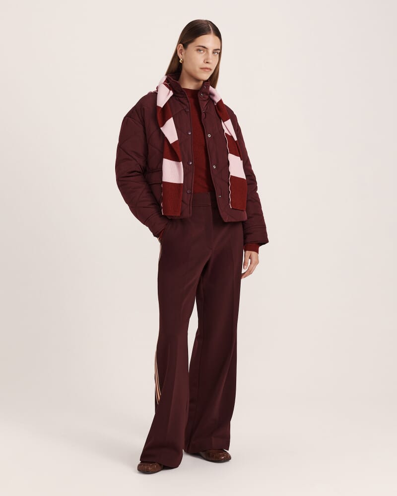 Anais Stripe Pant in MULBERRY