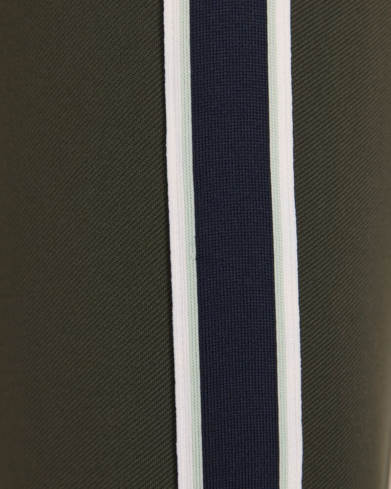 Anais Stripe Pant in OLIVE