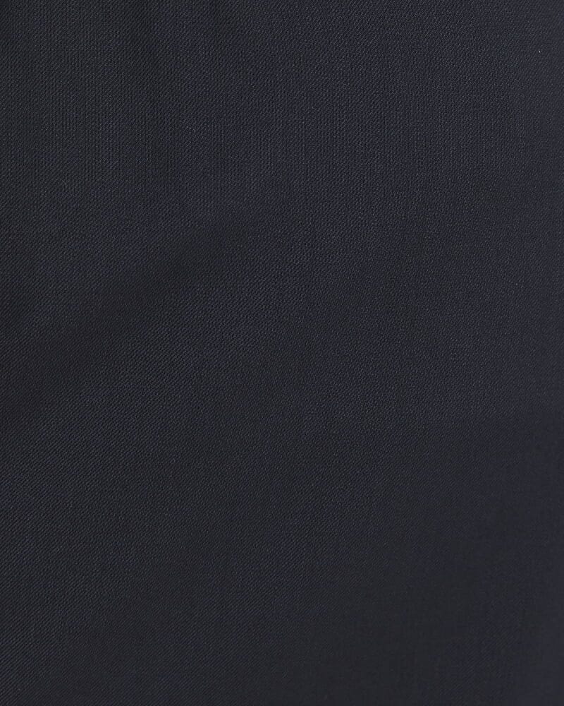 Suki Wide Leg Wool Pant in BLACK