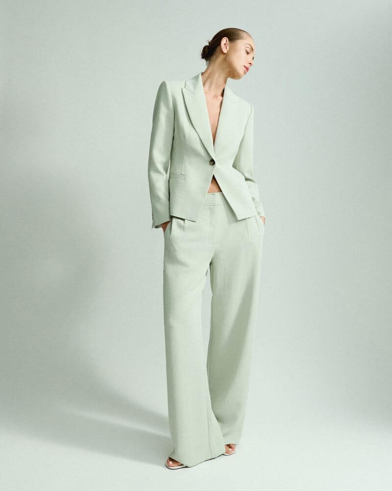 Dharma Tailored Wide Leg Pant in MINT