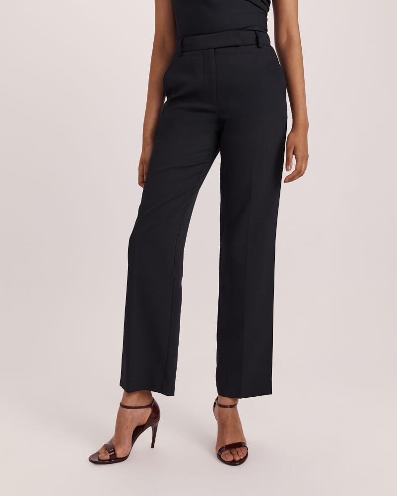 Dharma Straight Leg Pant in BLACK