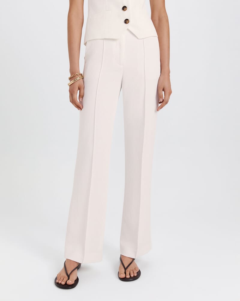 Dharma Wide Leg Pant in ALABASTER