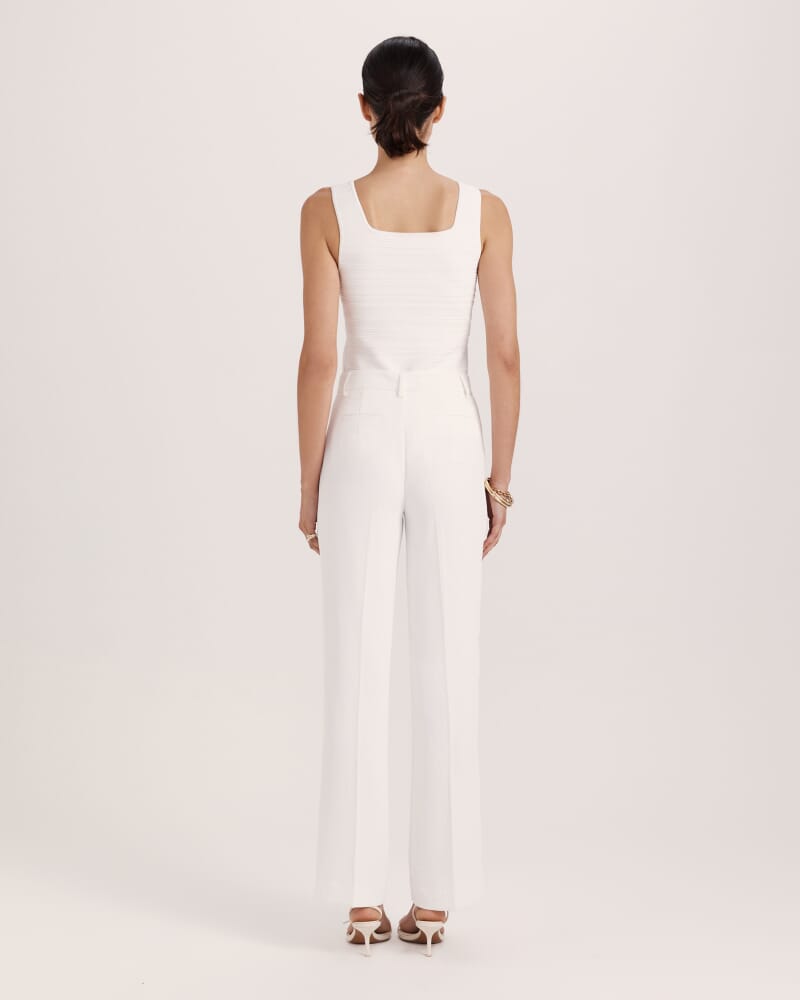 Dharma Wide Leg Pant in ALABASTER