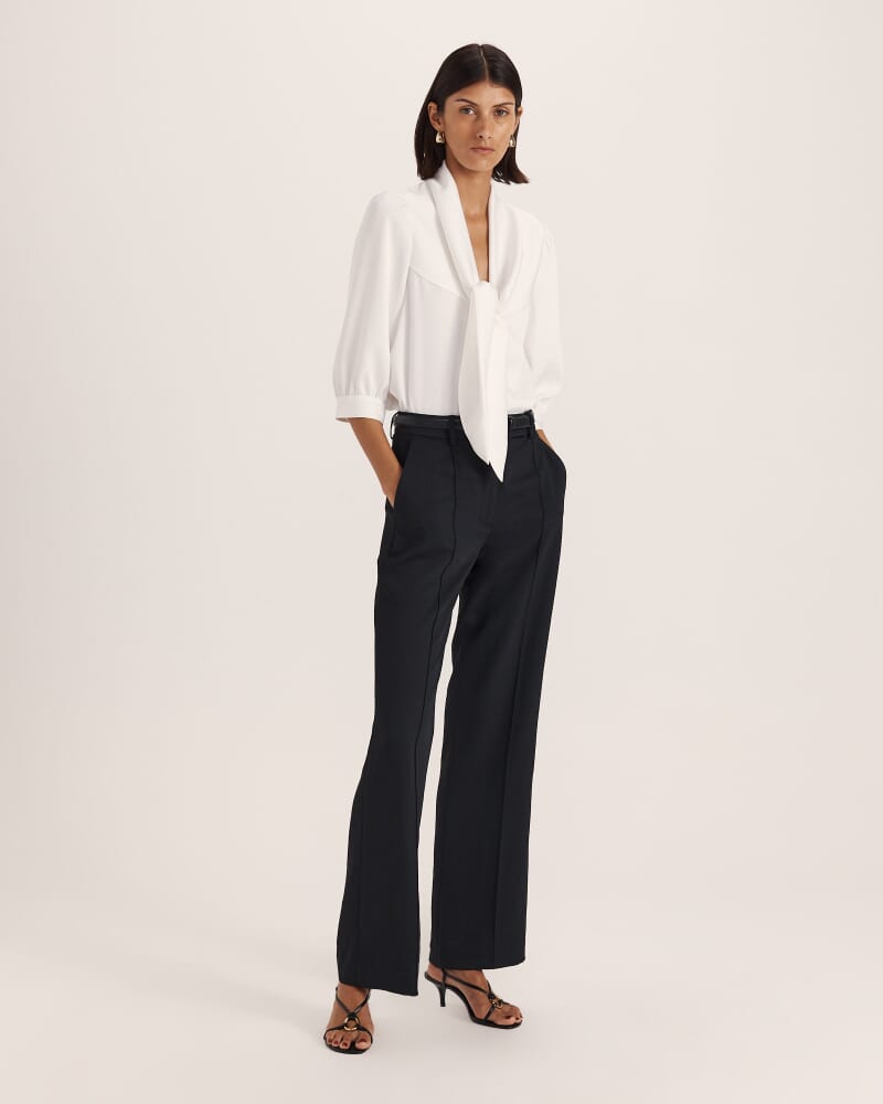 Dharma Wide Leg Pant in BLACK