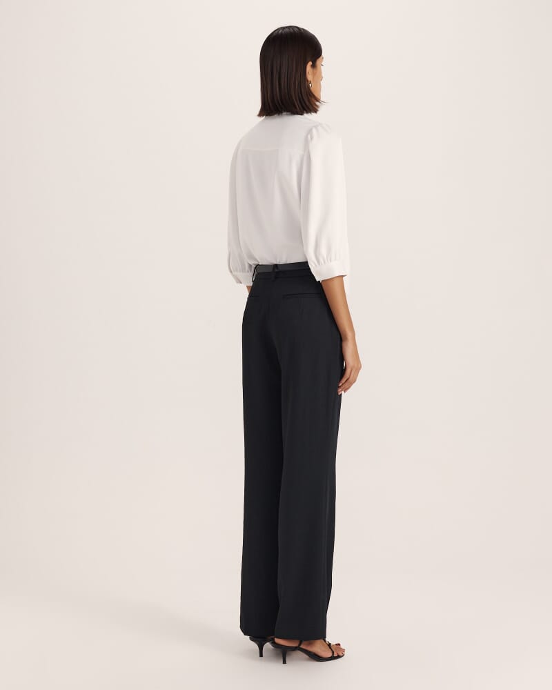 Dharma Wide Leg Pant in BLACK