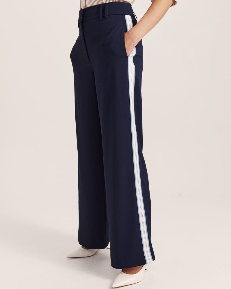 Dharma Side Stripe Pant in MIDNIGHT