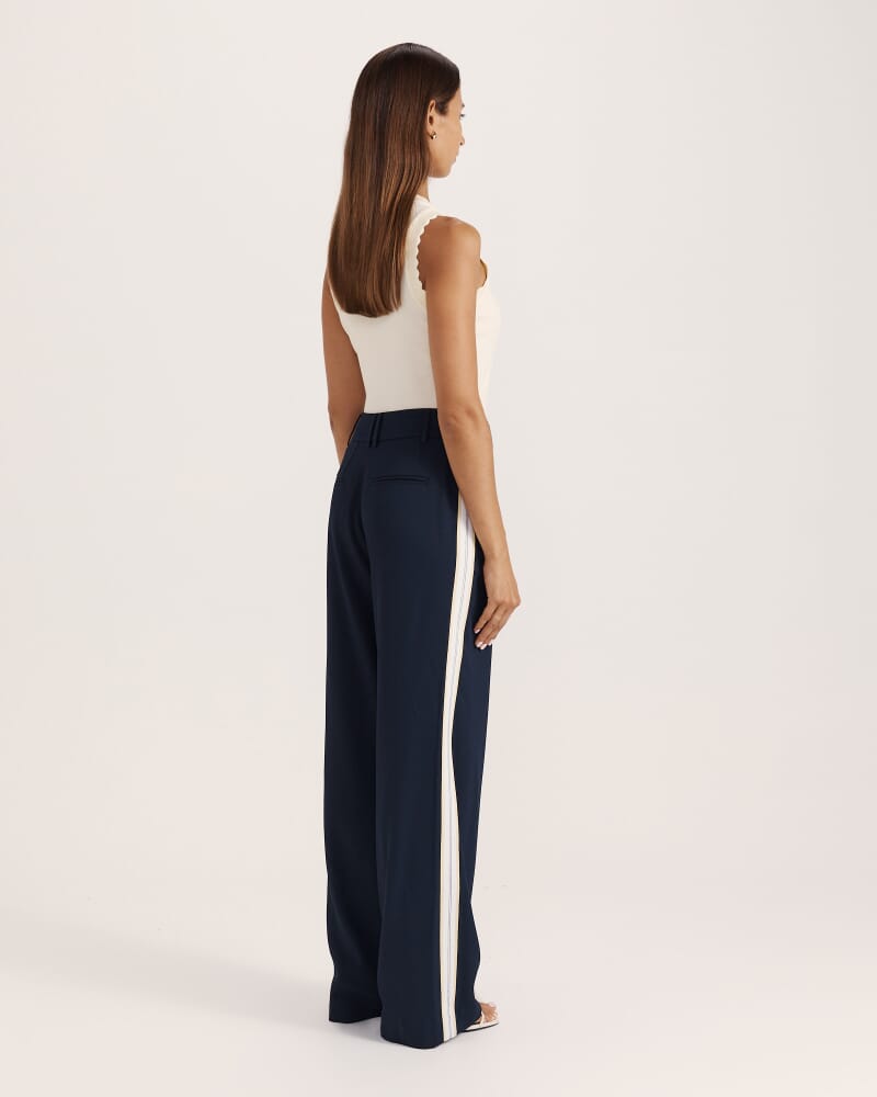 Dharma Side Stripe Pant in MIDNIGHT BLUE