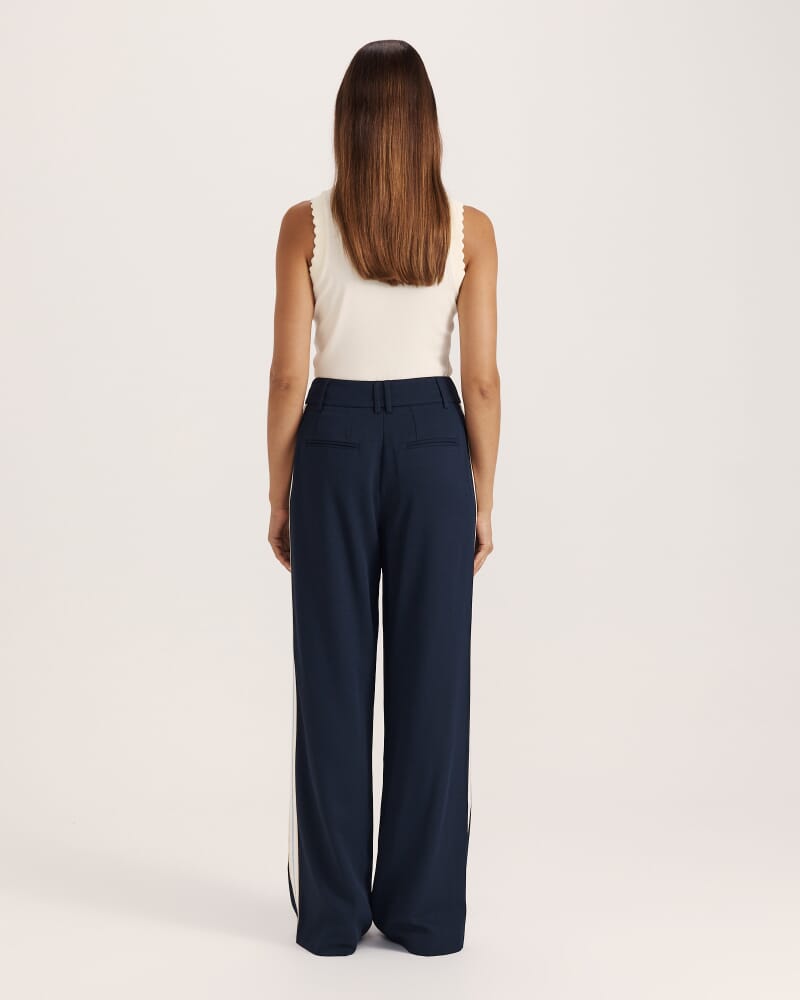 Dharma Side Stripe Pant in MIDNIGHT BLUE