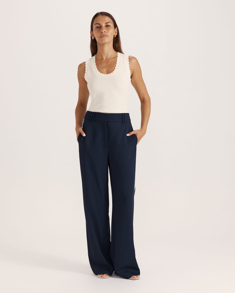 Dharma Side Stripe Pant in MIDNIGHT BLUE