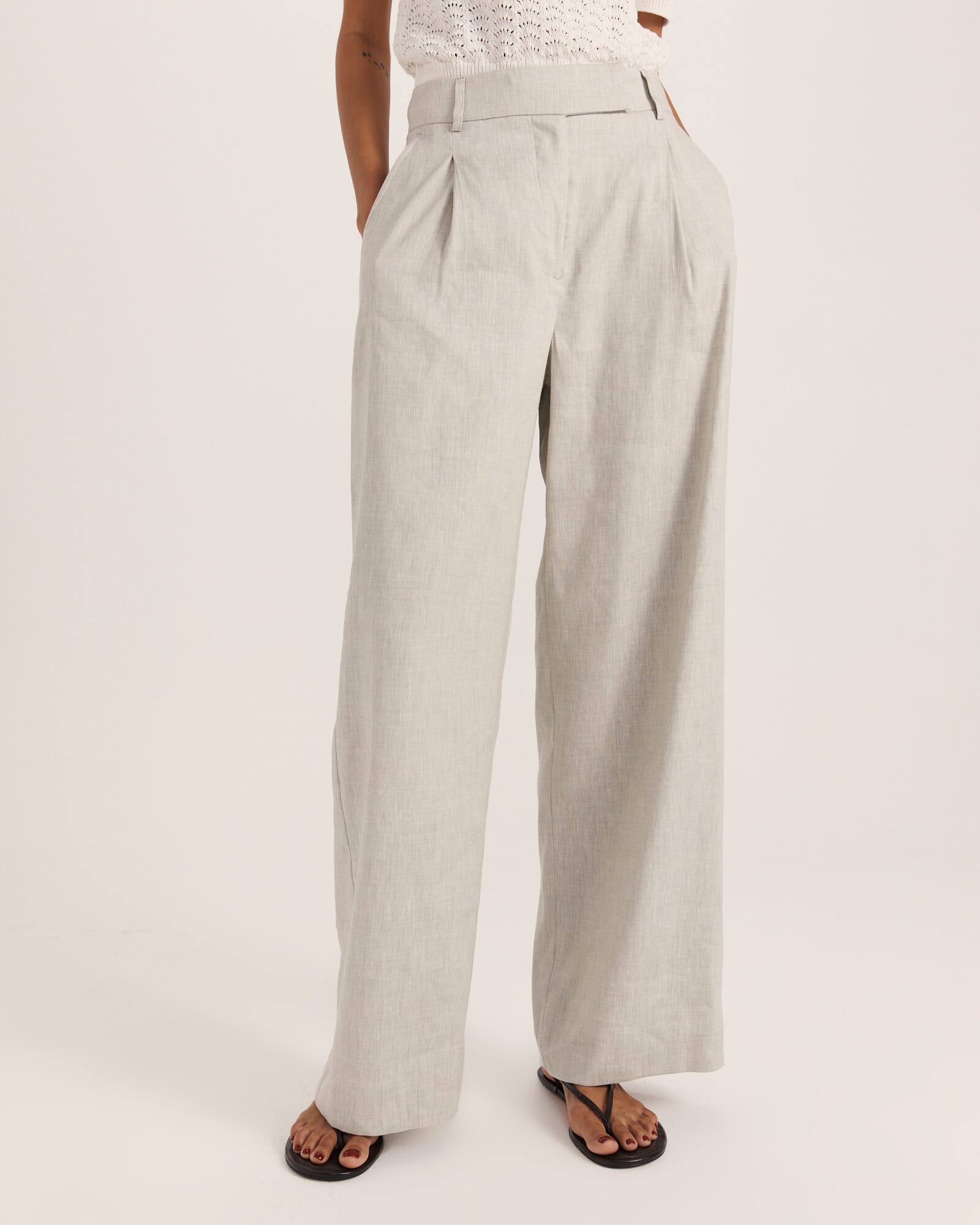 Mara Pleat Front Pant