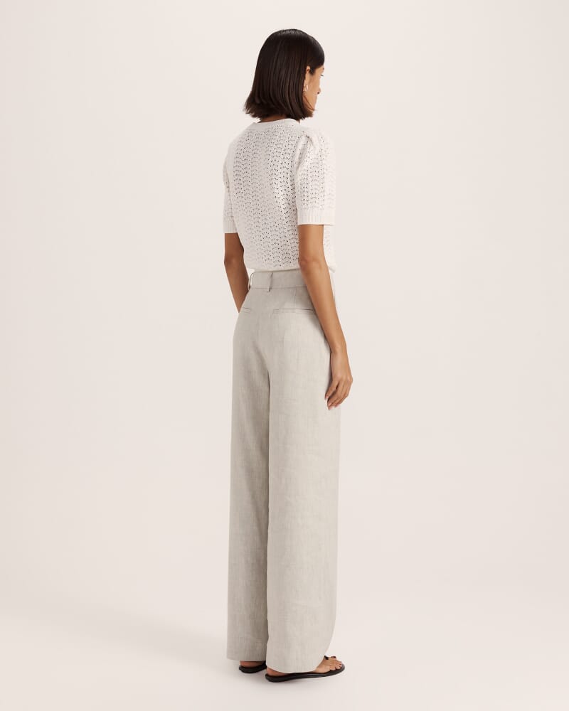 Mara Pleat Front Pant in FERN