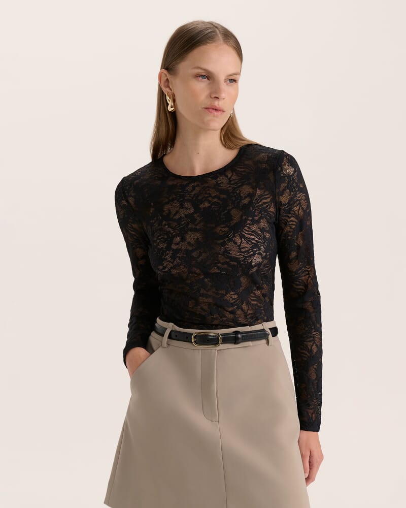 Deia Tailored Mini Skirt in LIGHT TAUPE