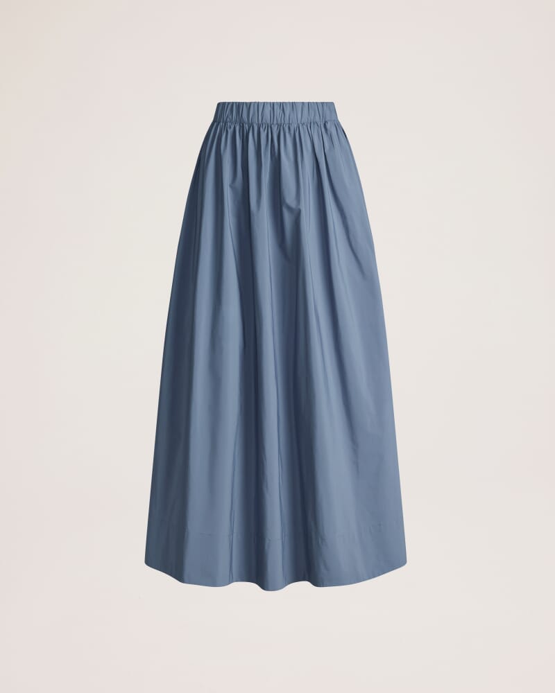 Belle Midi Skirt in BLUESTONE