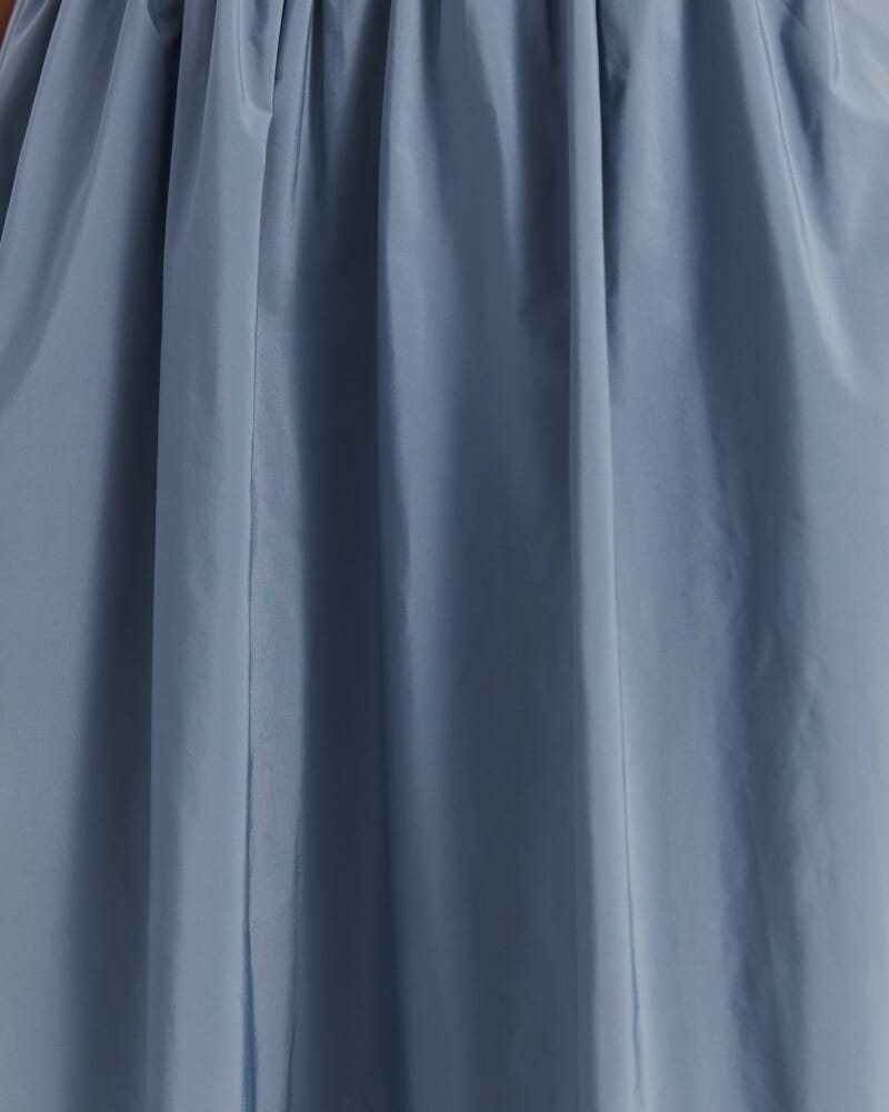 Belle Midi Skirt in BLUESTONE