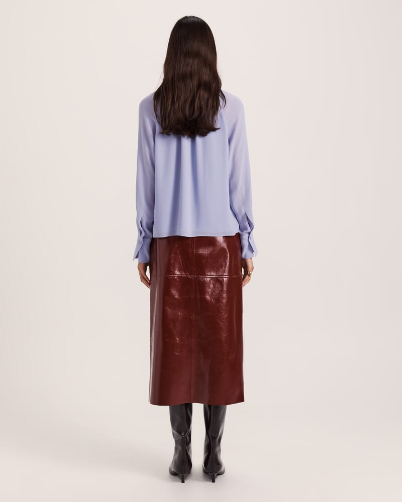 Willa Long Sleeve Shirt in PERIWINKLE