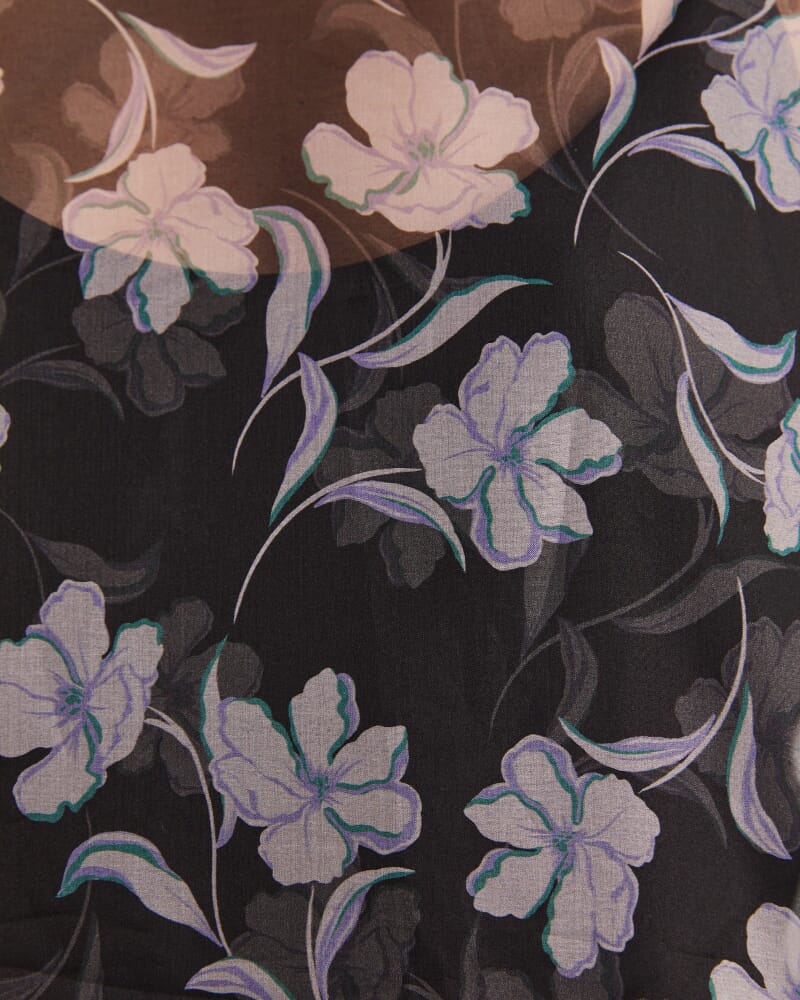 Primrose Silk Organza Top in MULTI