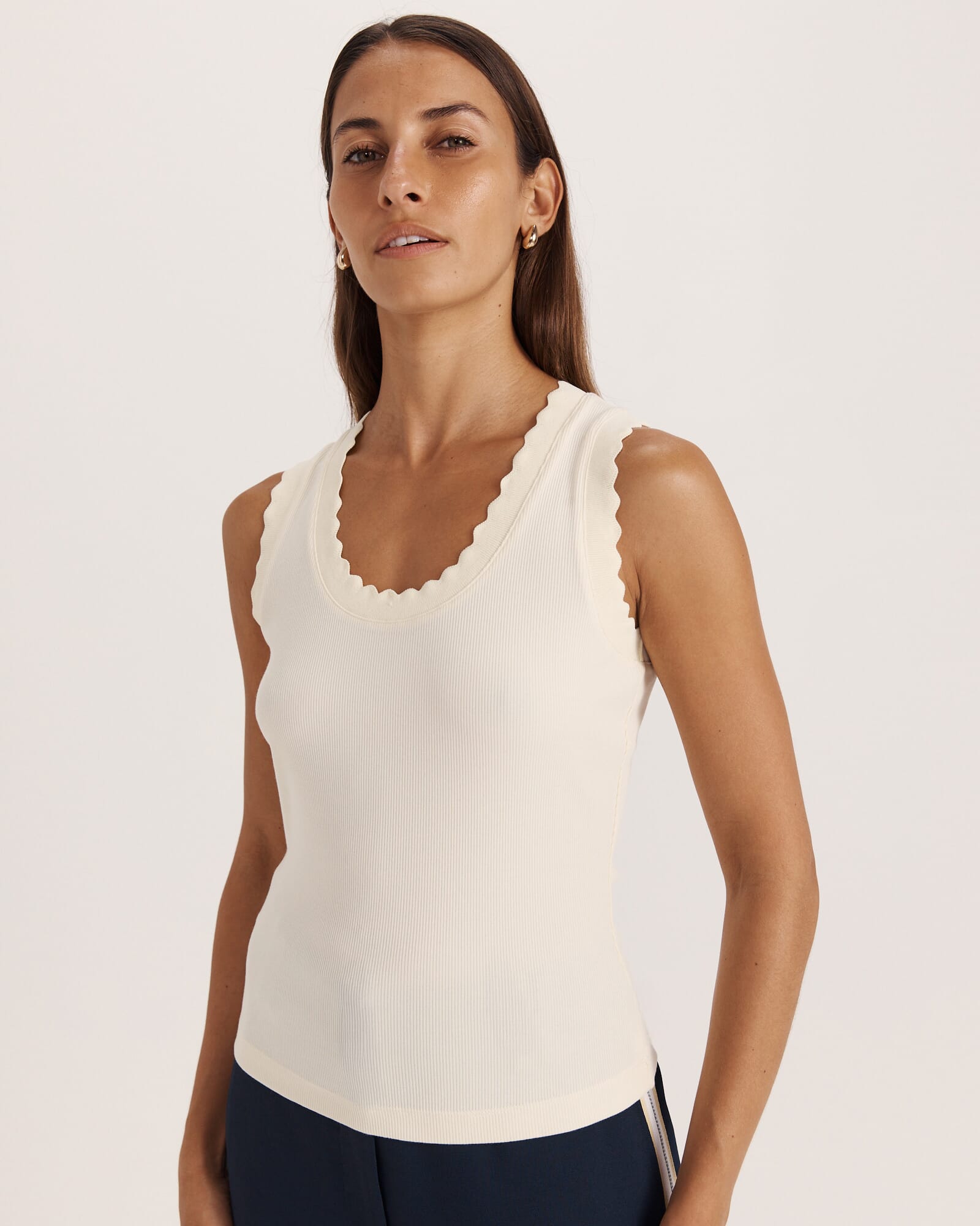 Emilie Scoop Neck Tank