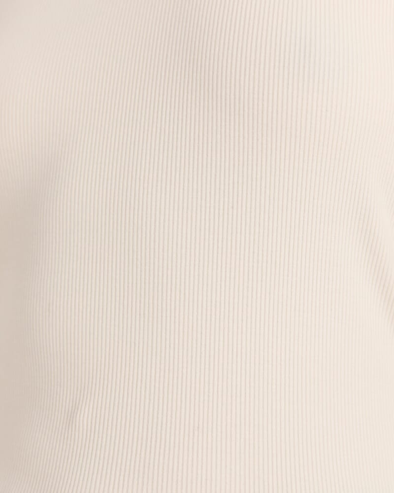 Emilie Scoop Neck Tank in LEMON