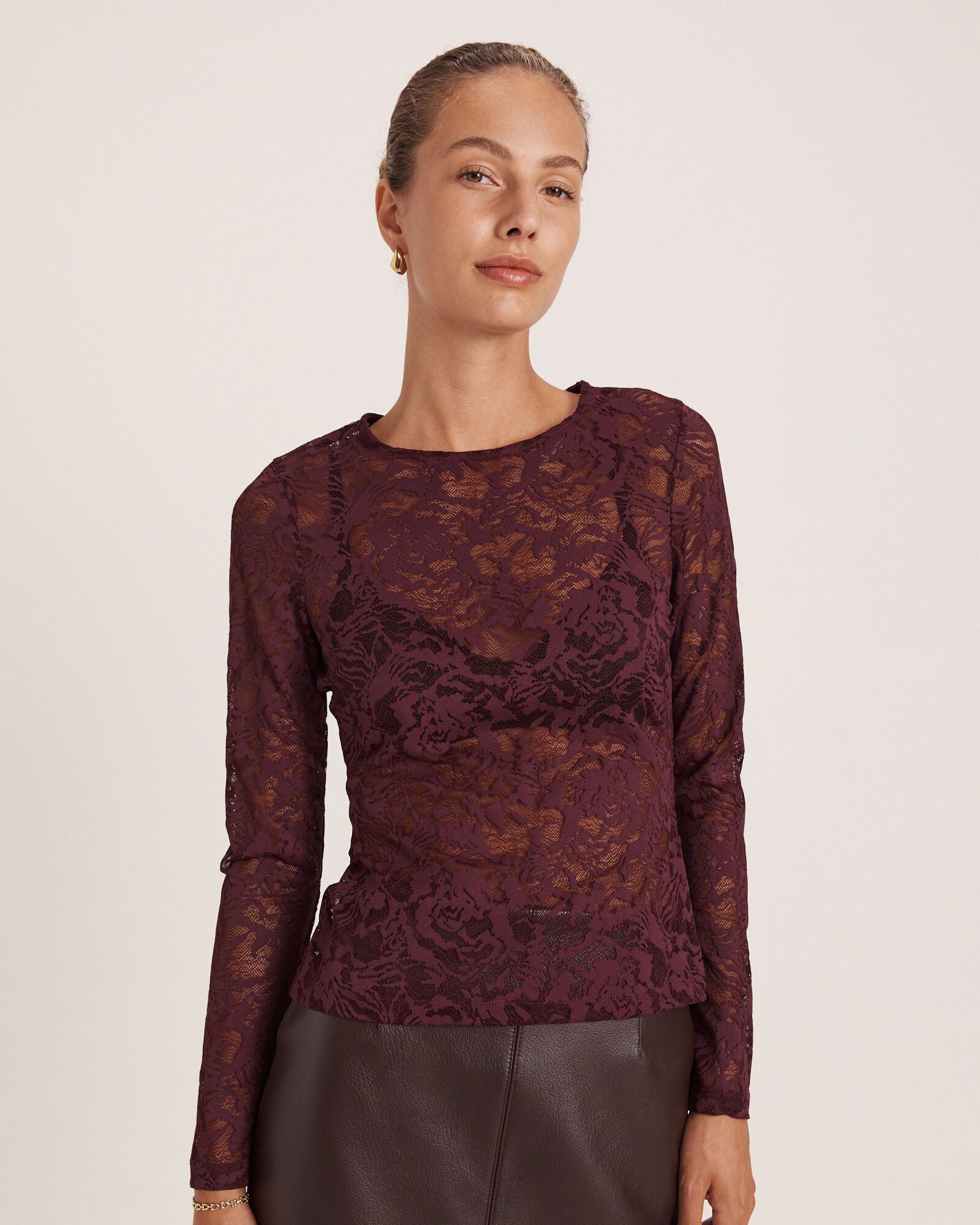 Stella Long Sleeve Lace Top