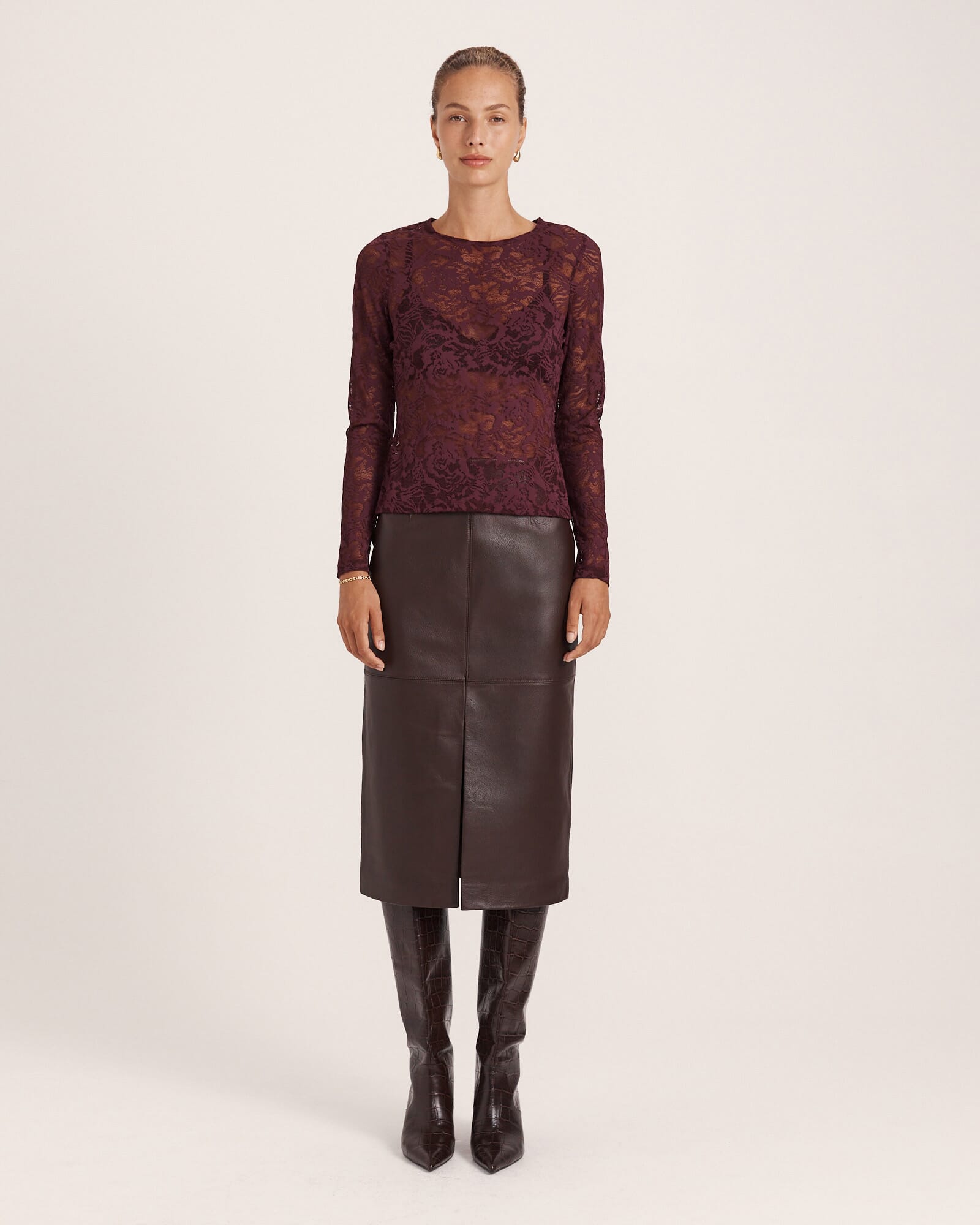 Stella Long Sleeve Lace Top