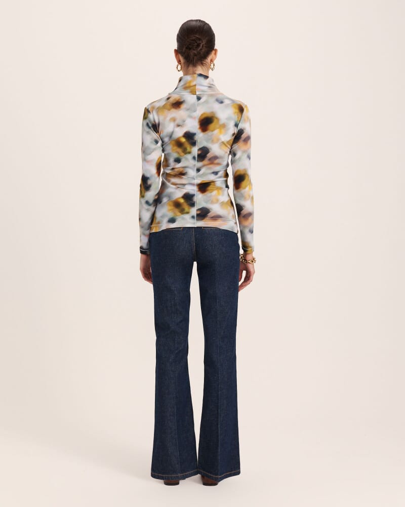 Shadow Emilie Floral Long Sleeve Top in MULTI