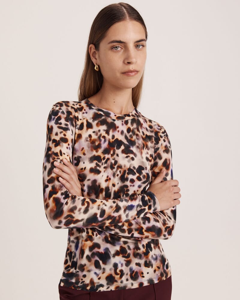 Burn Aida Long Sleeve Top in MULTI