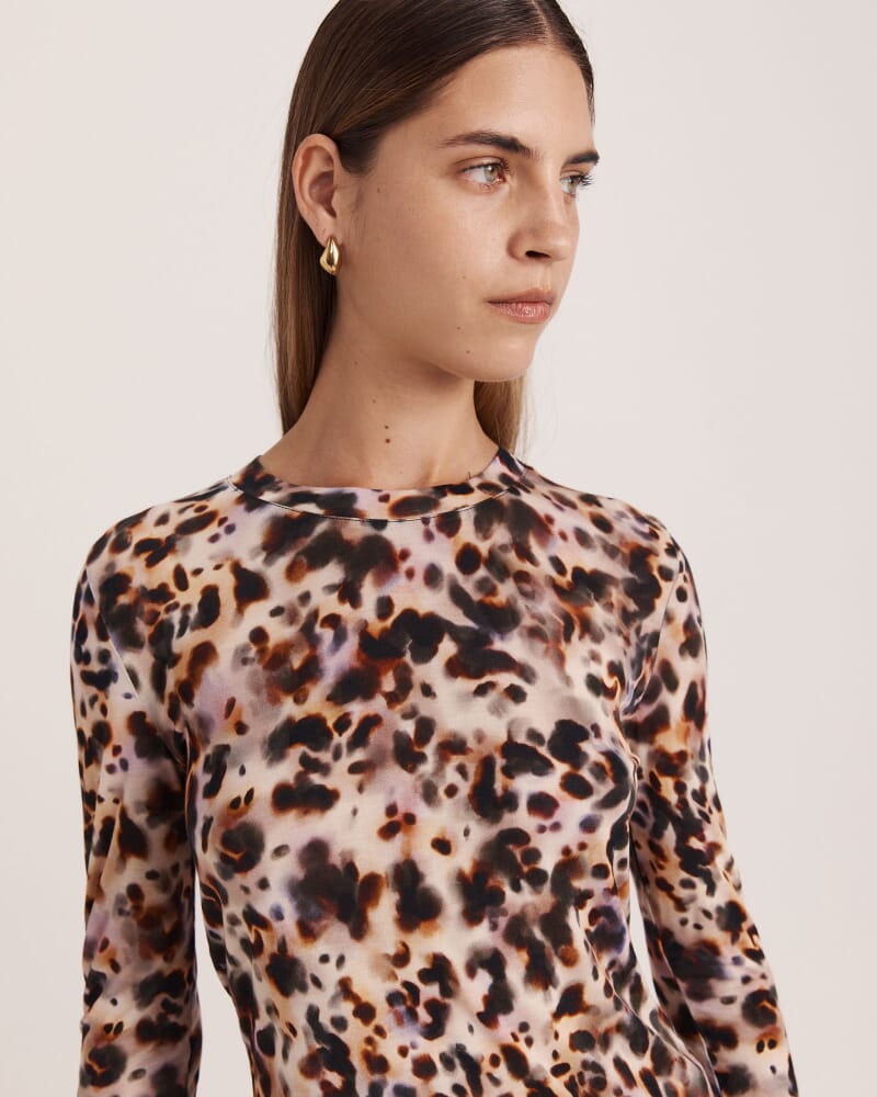 Burn Aida Long Sleeve Top in MULTI