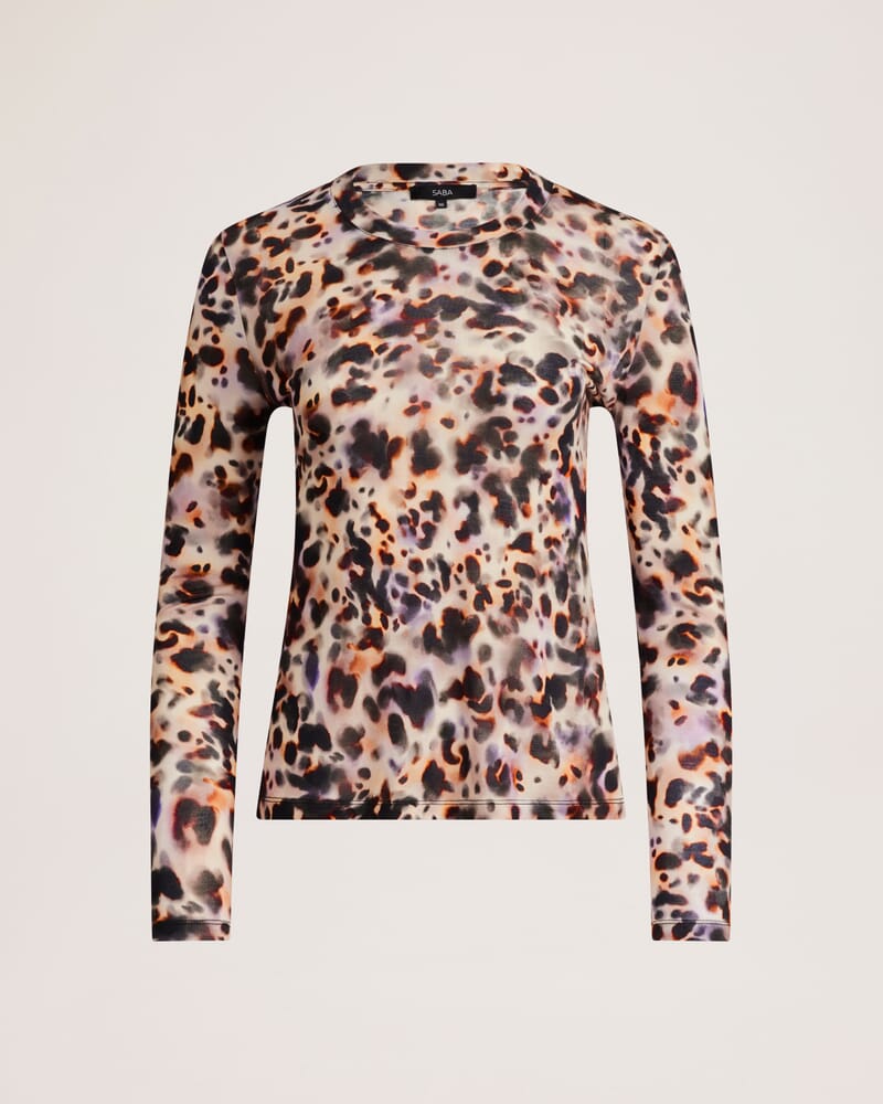 Burn Aida Long Sleeve Top in MULTI