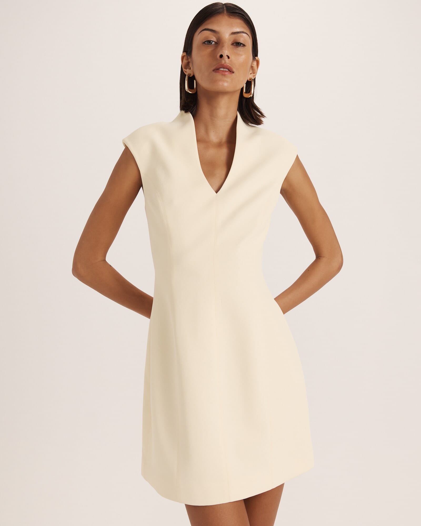 Dharma V Neck Mini Dress