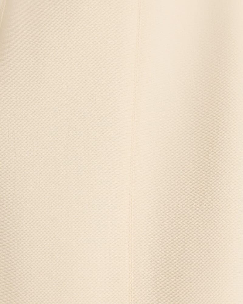 Dharma V Neck Mini Dress in BUTTER