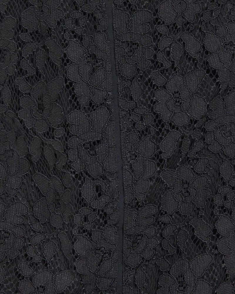 Lily Lace Dress in BLACK