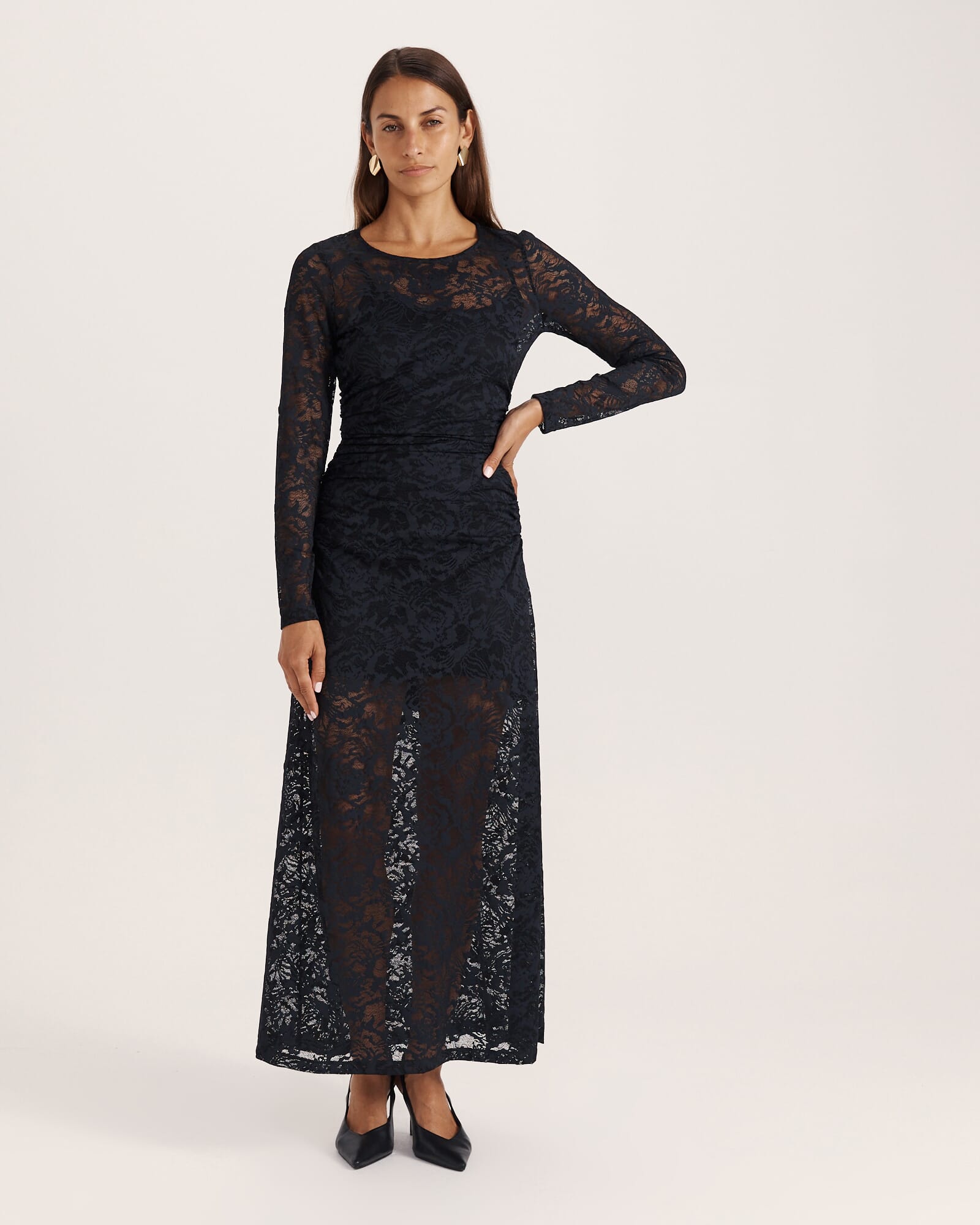 Stella Lace Maxi Dress