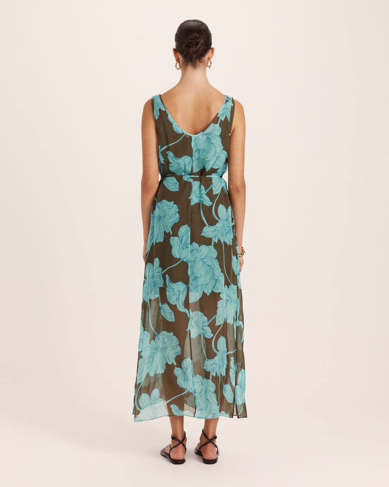 Verdisa Silk Tunic Dress in MULTI