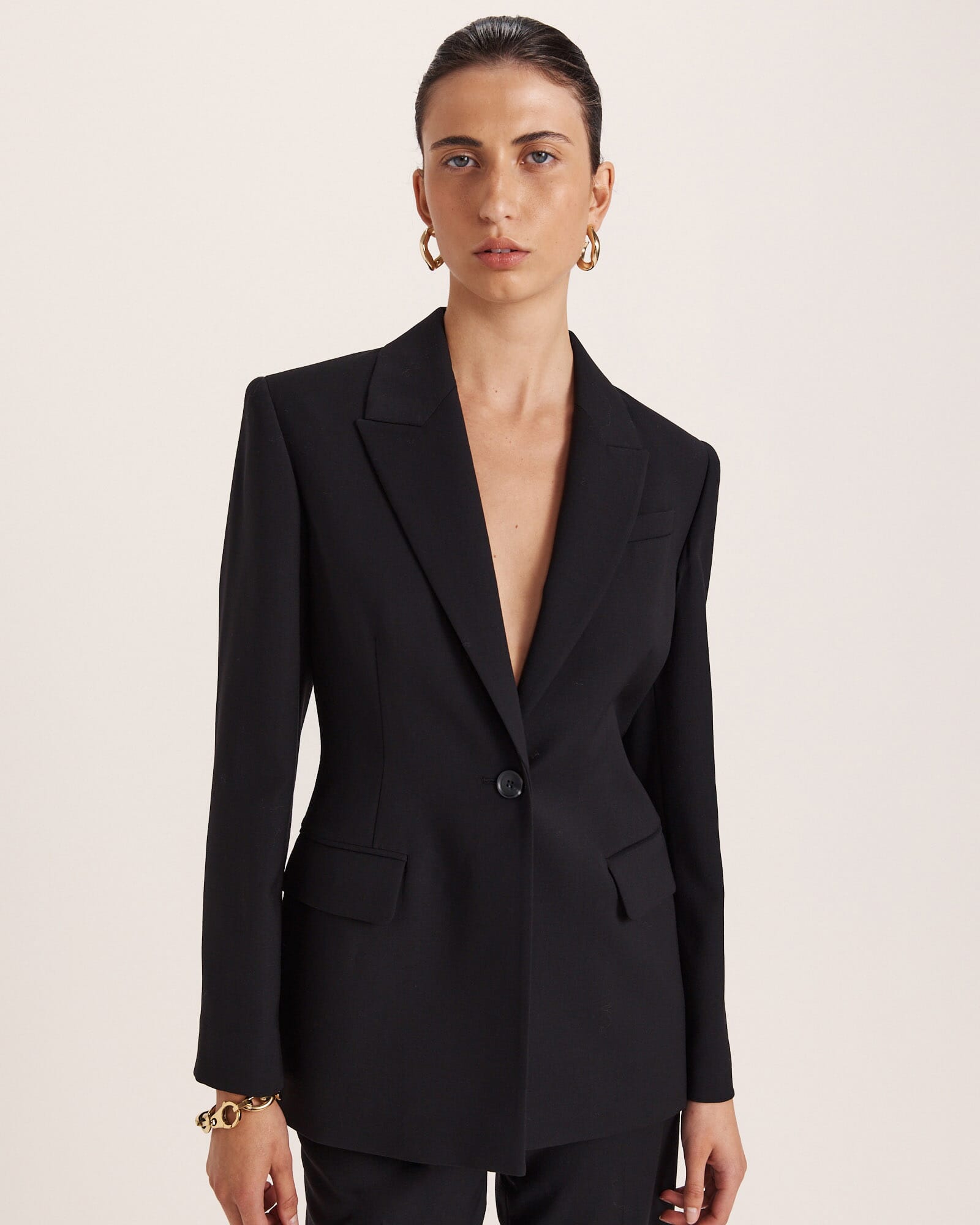 Celeste Wool Classic Blazer