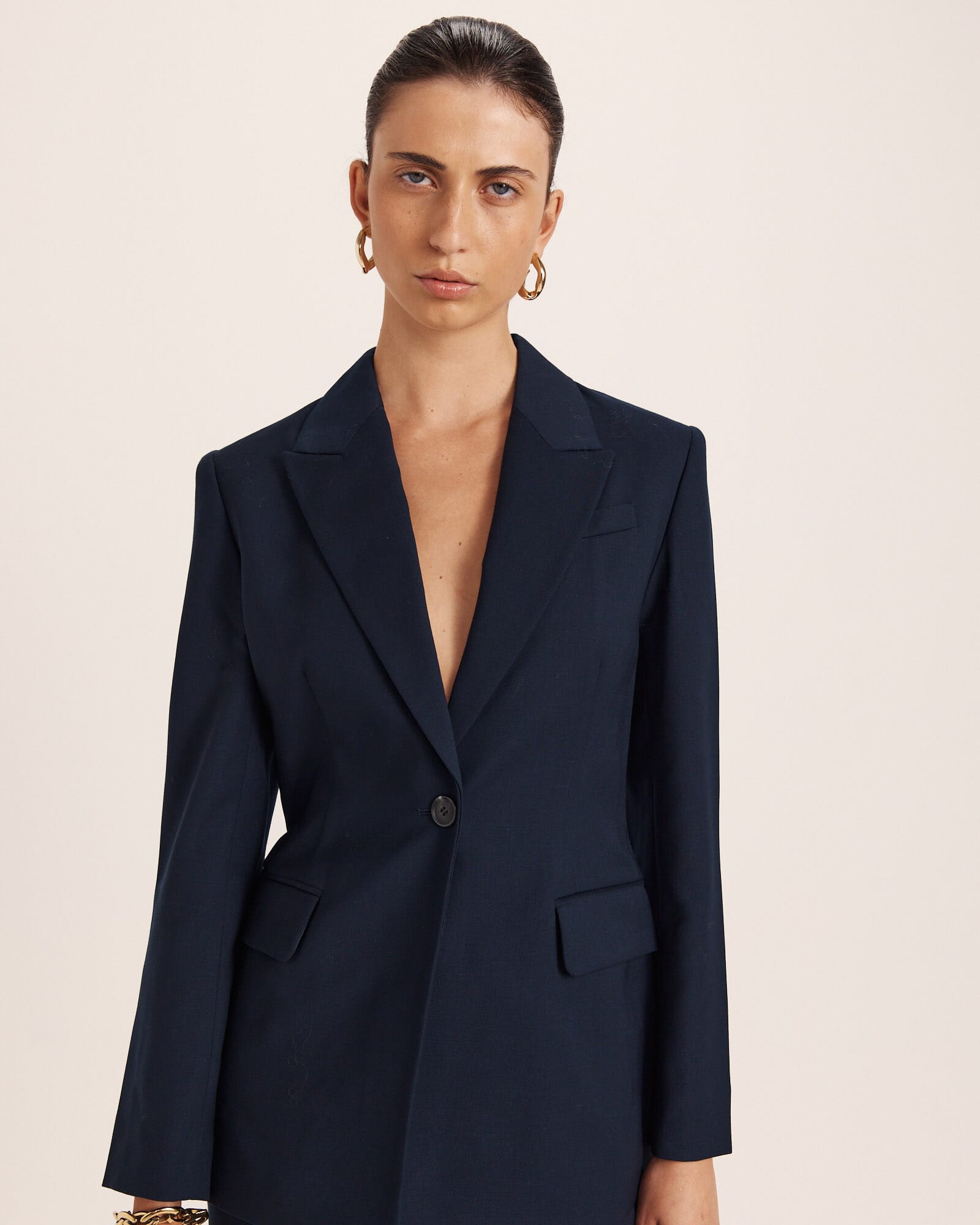 Celeste Wool Classic Blazer