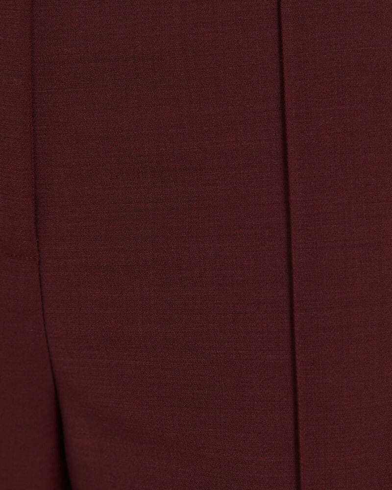 Bruna Bootleg Pant in MULBERRY