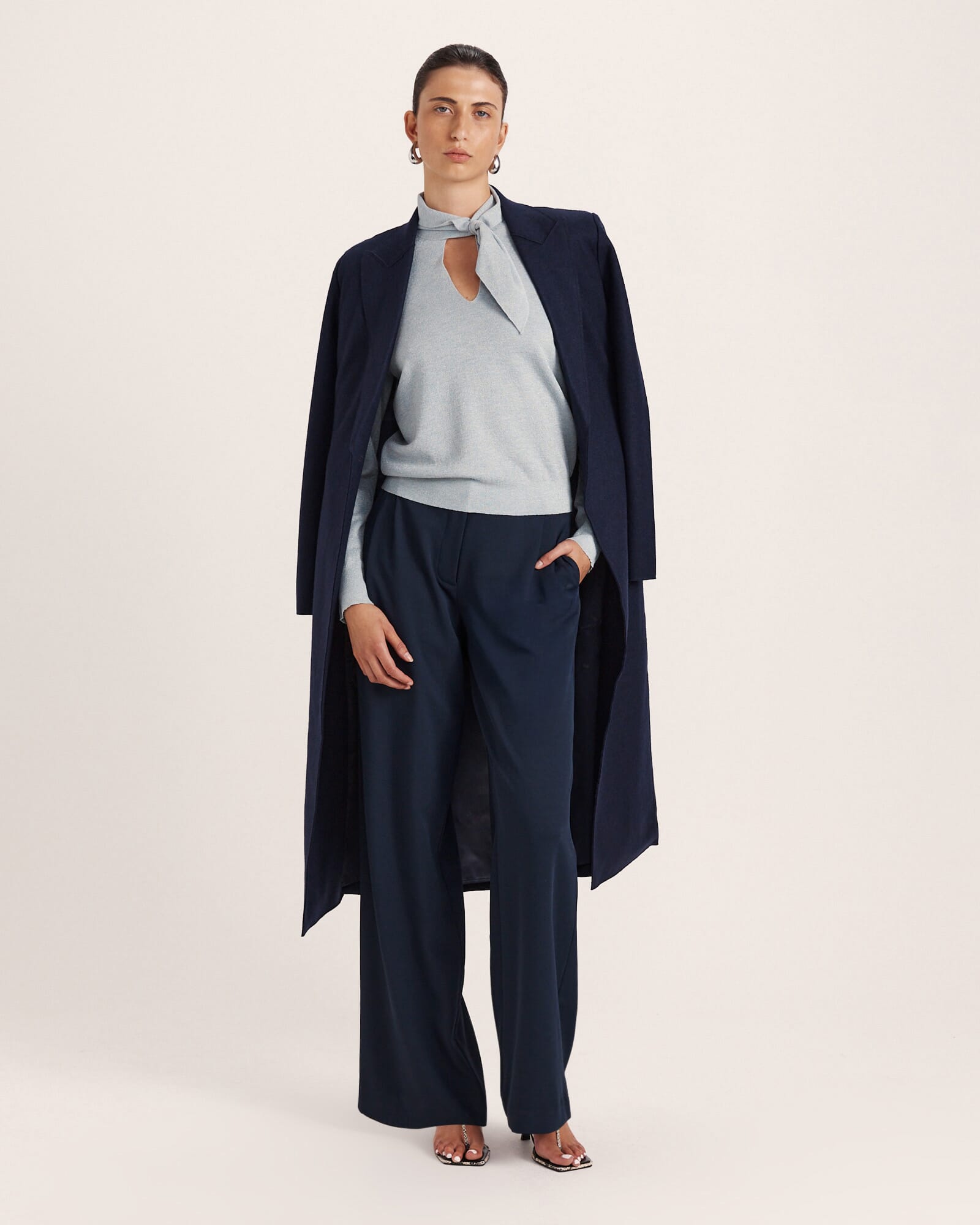 Karla Wool Long Coat