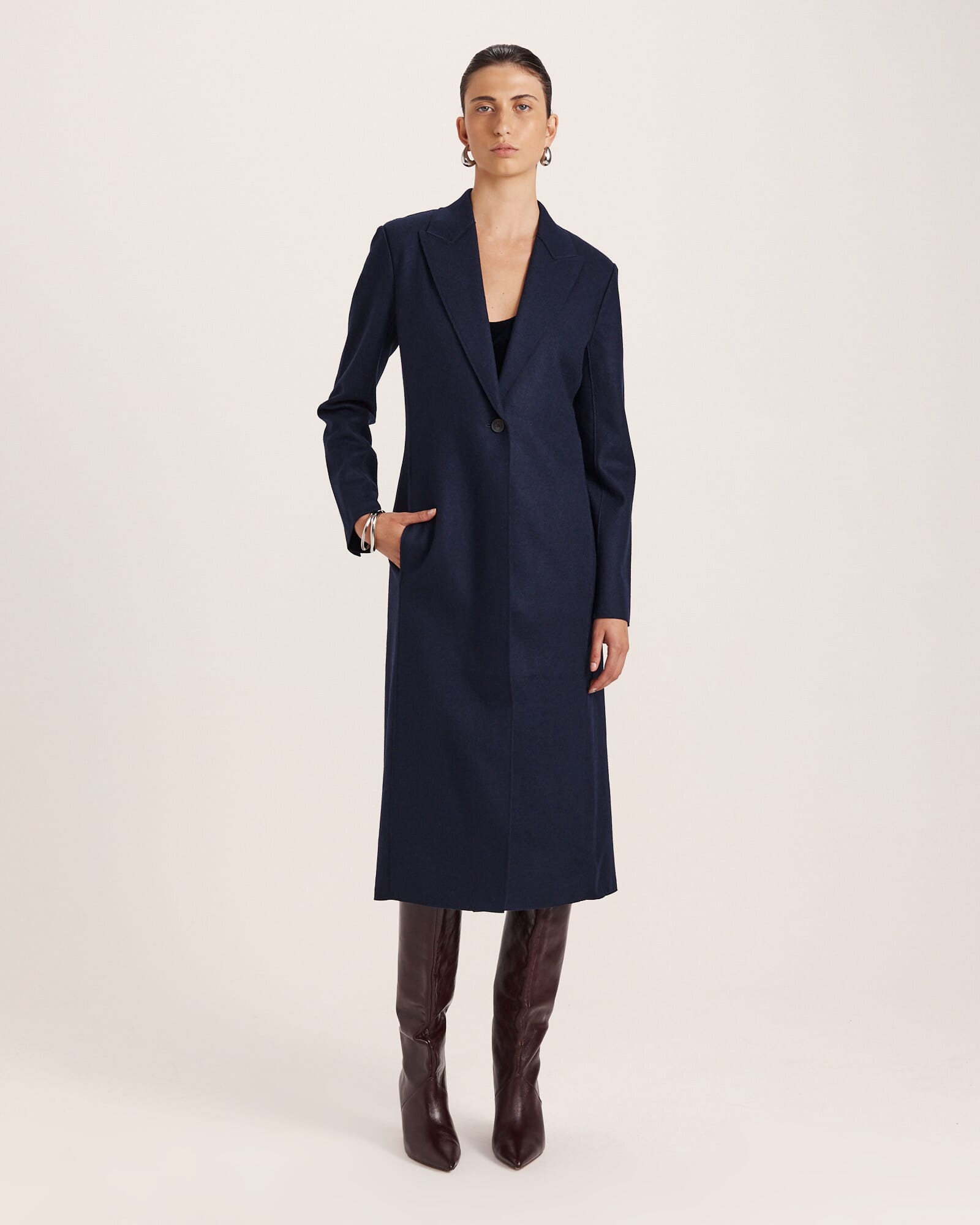 Karla Wool Long Coat