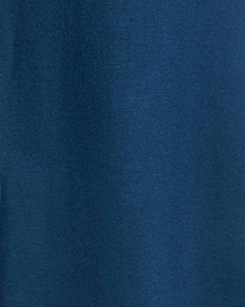 Karla Wool Longline Trench Coat in PEACOCK