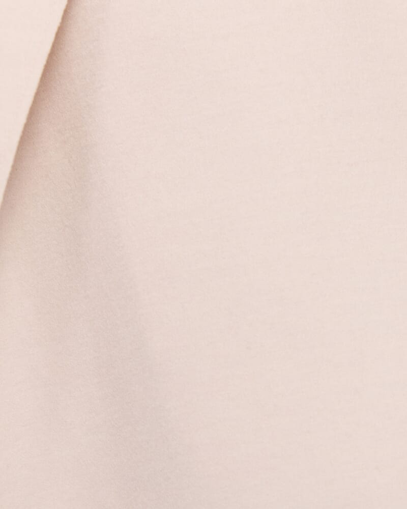 Karla Wool Short Trench in SOFT STONE