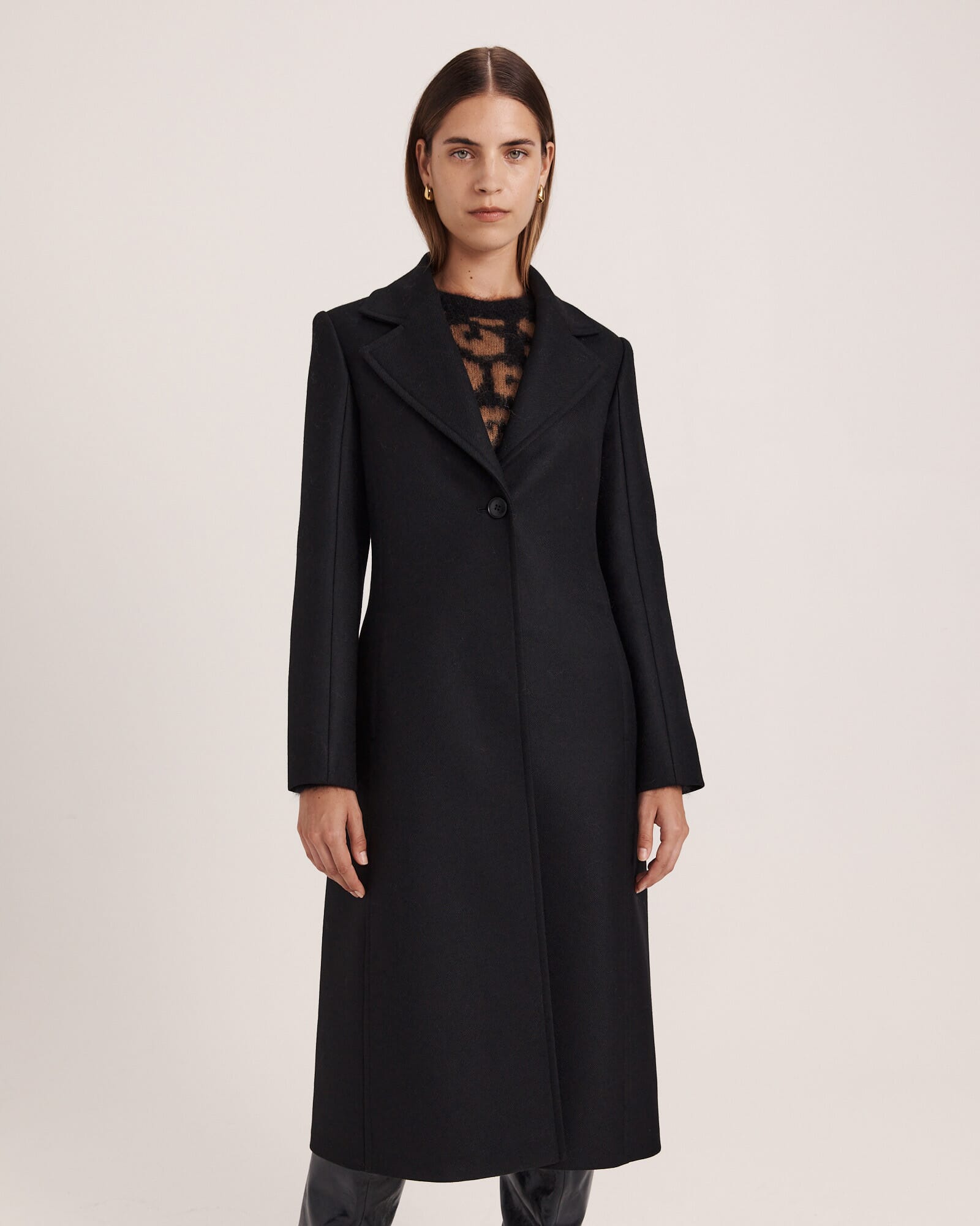 Prudence Wool Long Coat