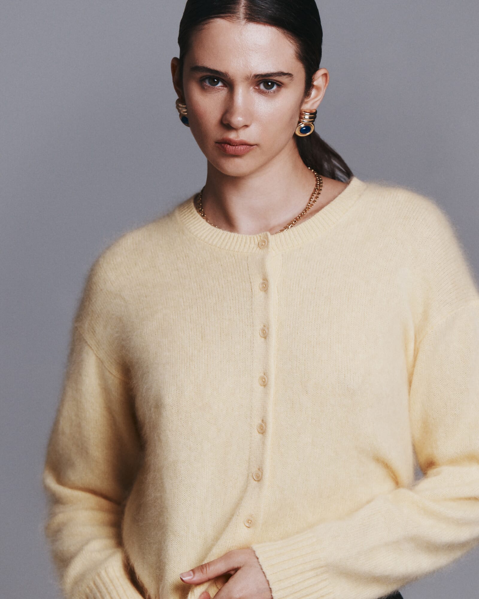 Wynter Wool Cashmere Cardigan