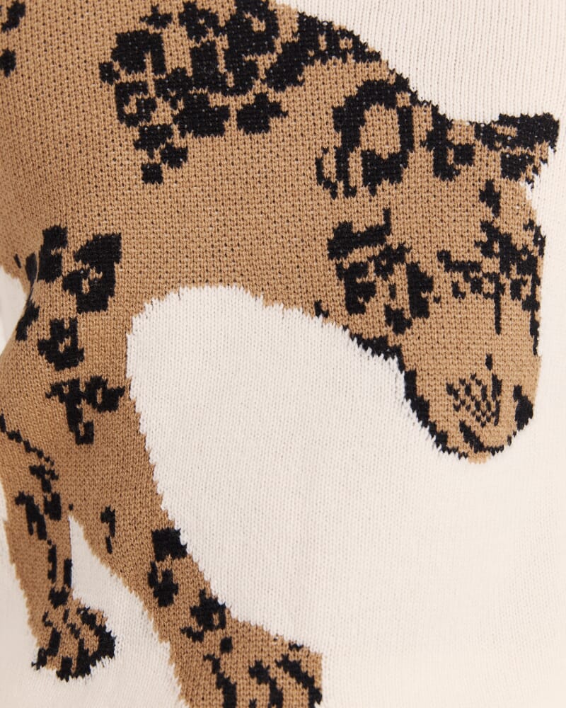 Claudia Wool Jaggar Knit in MULTI