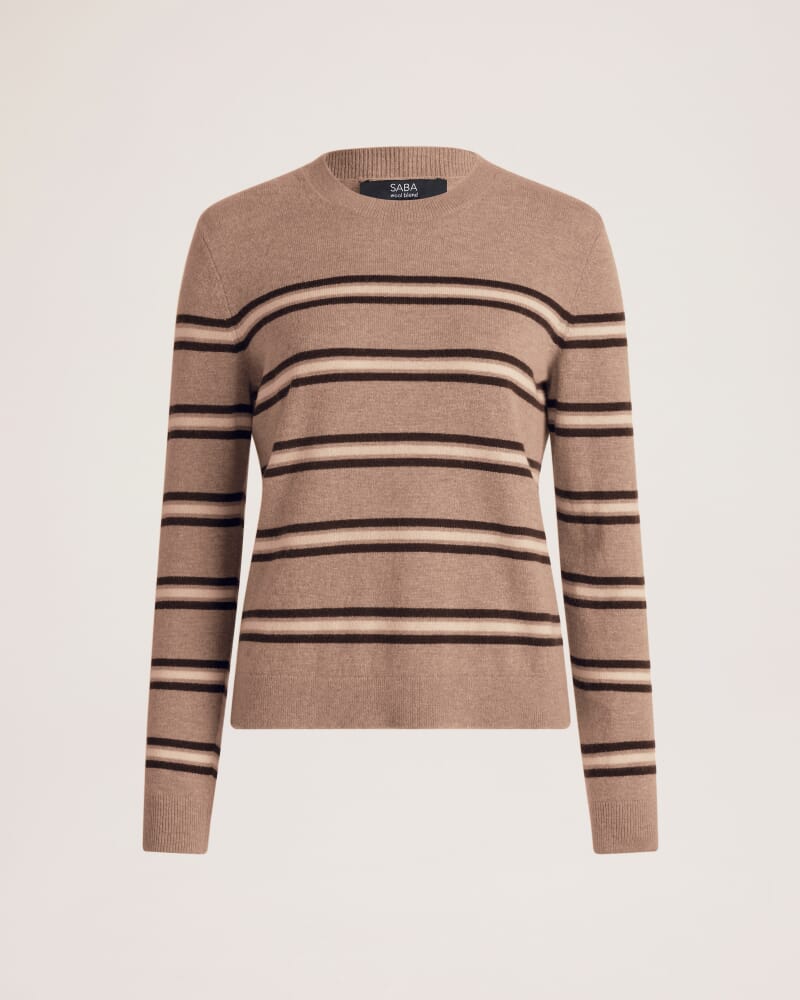 Nora Wool Cashmere Stripe Knit in MULTI