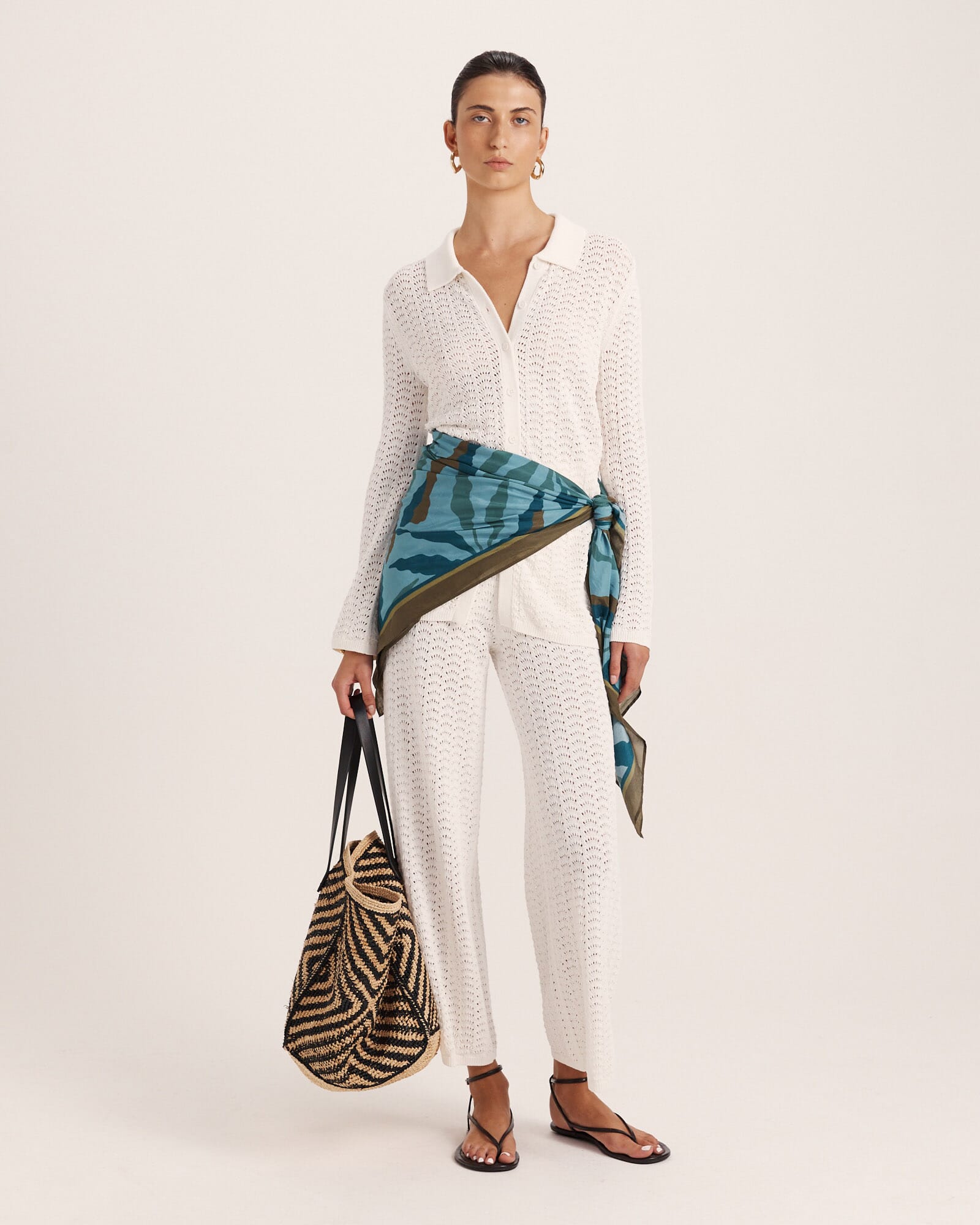 Prue Cotton Crochet Shirt