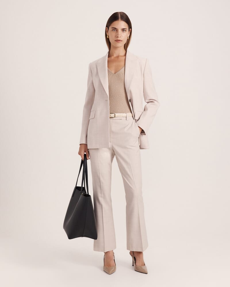 Mariya Sparkling Long Sleeve Top in GOLD