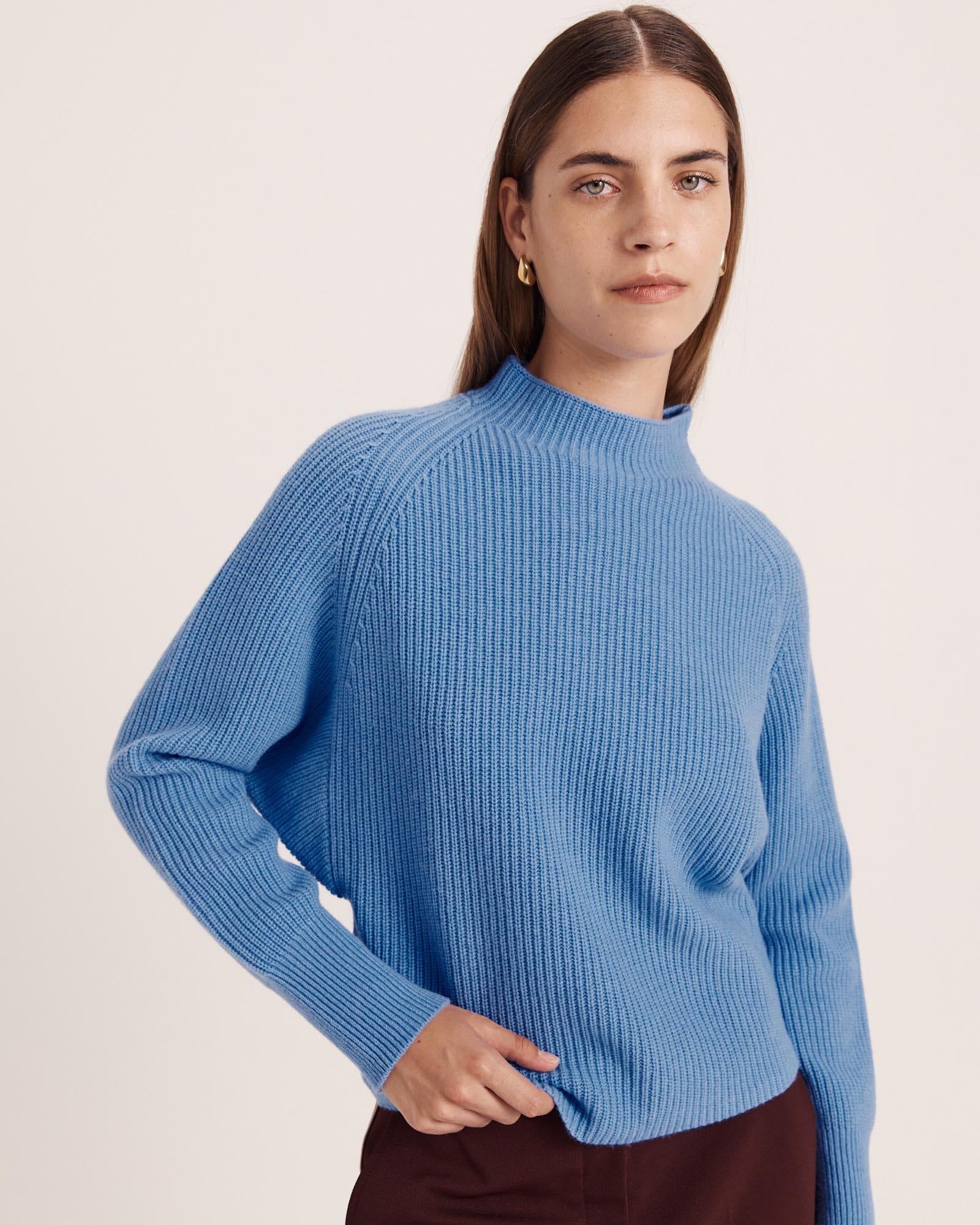 Nora Wool Cashmere Batwing Knit